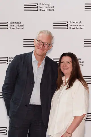 Tom Holland and Jenny Niven at Edinburgh International Book Festival 2026