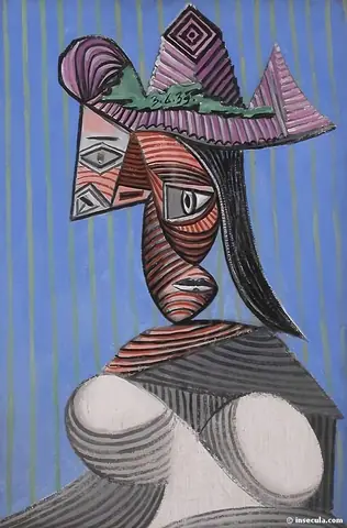 1939_Buste_de_femme_au_chapeau_rayé