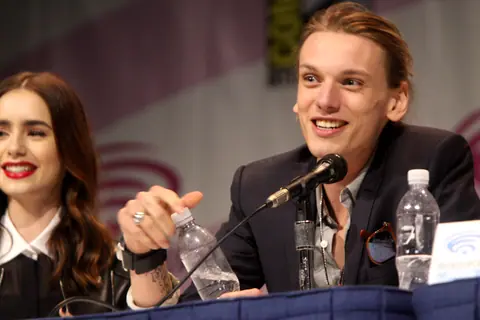 Jamie Campbell Bower & Lily Collins