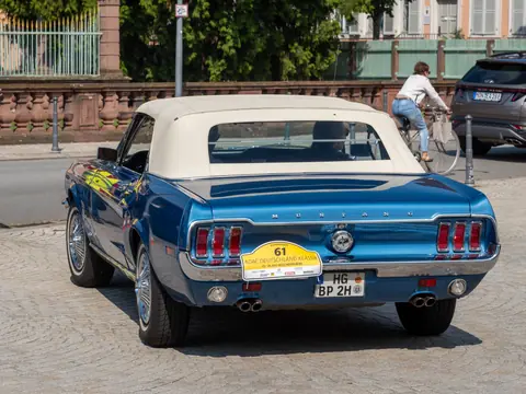 Ford Mustang, ADAC Deutschland Klassik 2025, Schwetzingen (20250726-P1048595)