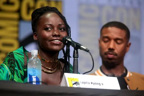 Lupita Nyong'o & Michael B. Jordan