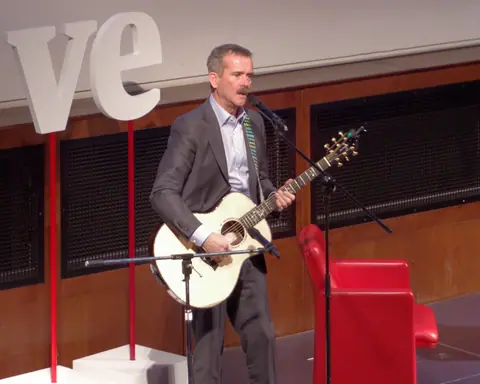 Royal Geographic Society MMB 10 Guardian Live Chris Hadfield event