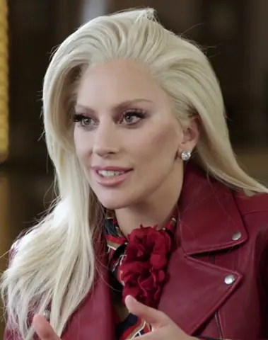 Lady Gaga at interview in 2016 (cropped)
