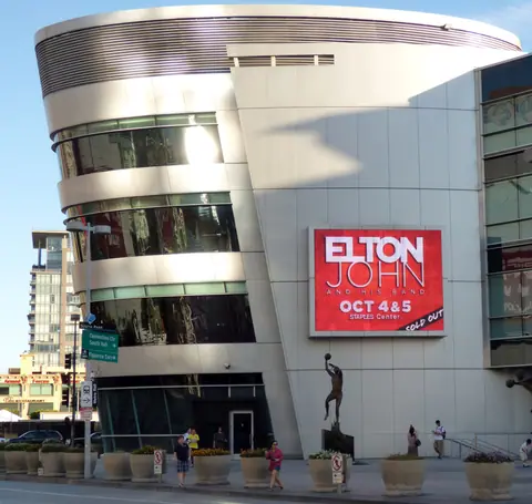 Staples Centre Elton John Concert