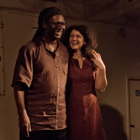 Iva Bittová and Hamid Drake 01