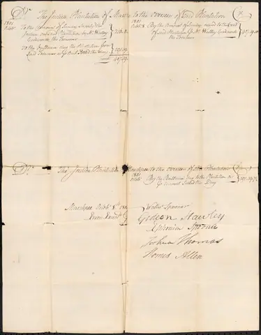 Mashpee Accounts, 1801 - DPLA - 21164f7121ac1dae2811eb5e5b8f5597 (page 2)