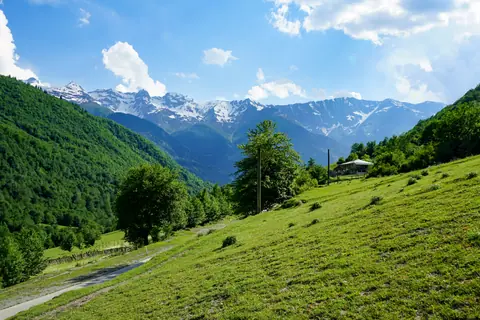 Habkviri Mountain Range (view from Doli Village)