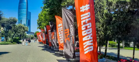 UFC Fight Night Fiziev vs. Torres brand activation event in Baku Boulevard (47186)