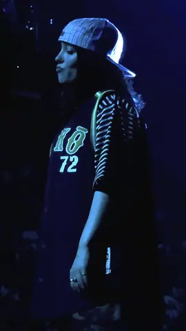 Billie Eilish during a show in Inglewood (Dec 2024)