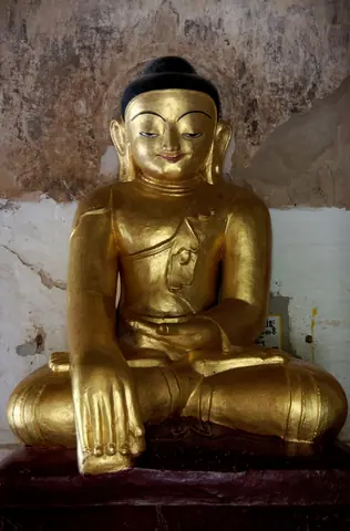 20160801 Buddha Statue - Gawdawpalin Temple - Bagan, Myanmar - 6381 DxO