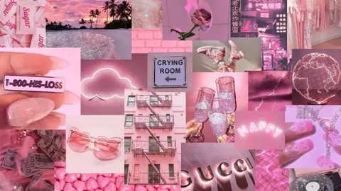Pink Dreamscape Imagery Expressing Blissful Vibrance - backiee