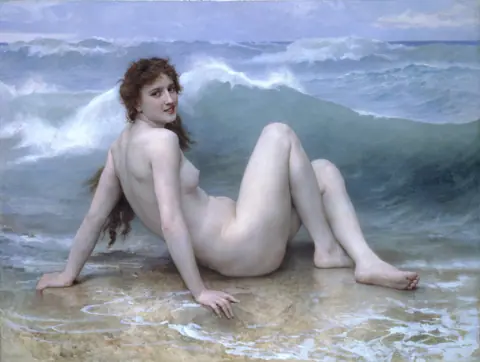 William-Adolphe Bouguereau (1825-1905) - The Wave (1896)