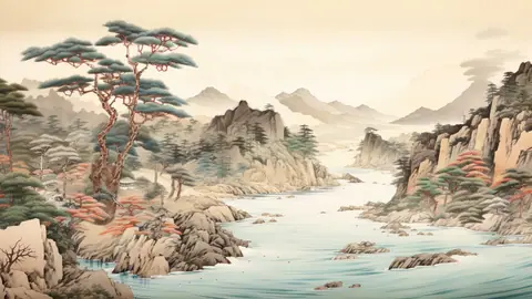 Shosenkyo_Gorge_-_TV_Art