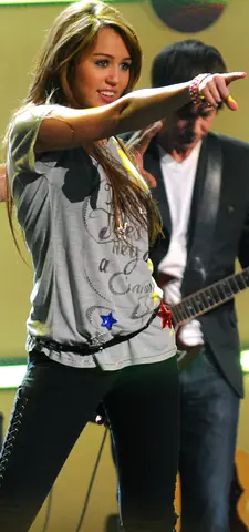 Miley Cyrus at Kids' Inaugural 2 cropped