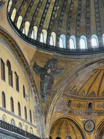 Hagia Sophia angel photo
