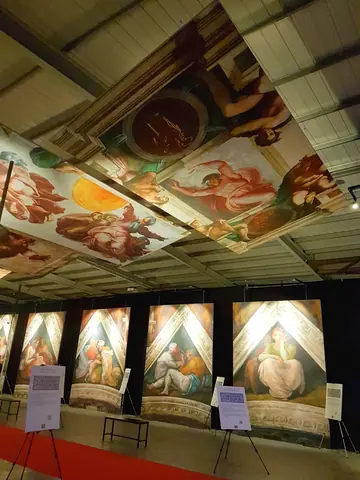 Sistine Chapel exhibition Leeds 13 November 2022 (2)