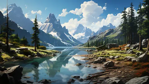 Moraine_Lake_-_TV_Art_2