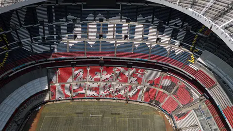 Estadio Azteca desde el aire 8