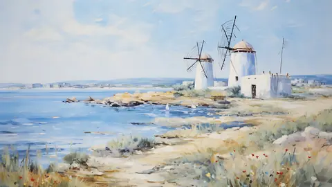 Greek_Windmills_-_TV_Art