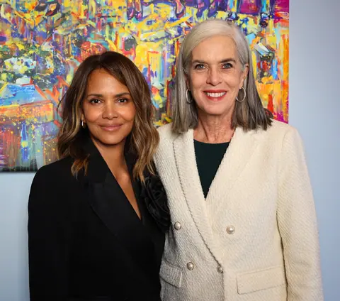 Halle Berry and Katherine Clark 2023
