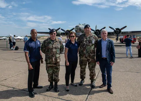 CMSAF visits Duxford