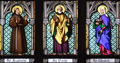 St Vitus Cathedral - Stained glass (retouch)