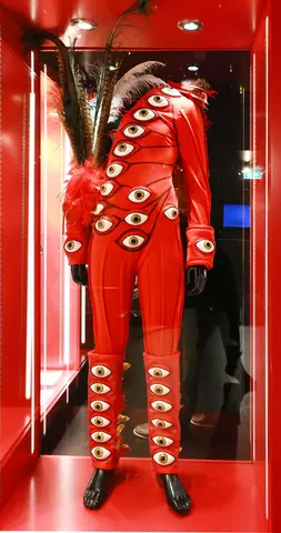 Freddy Mercury costume designed by Natasha Korniloff