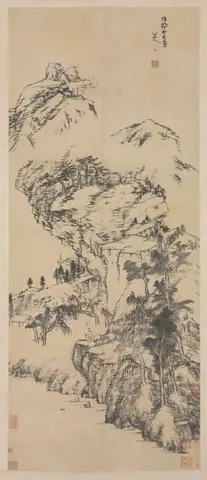 Landscape after Guo Zhongshu