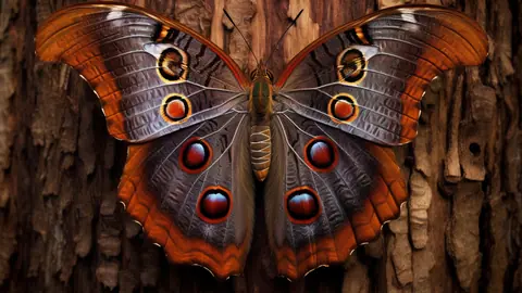 Butterfly Symphony: A Stunning Artistic Expression - backiee