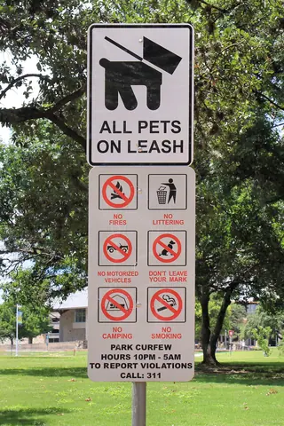 Butler Hike and Bike Trail Austin Rules 2017