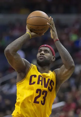 LeBron James Cavaliers at Wizards 11-21-2014