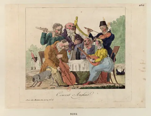 Concert Anglais - estampe - btv1b6954404h