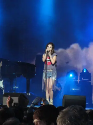 Lana Del Rey at the Festival