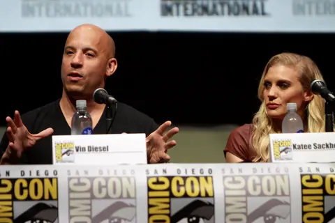 Vin Diesel & Katee Sackhoff