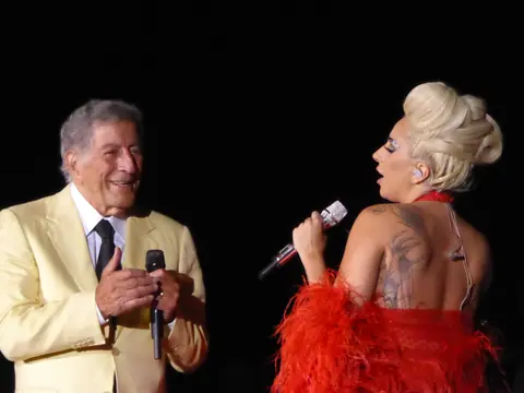 Lady Gaga and Tony Bennett at the North Sea Jazz Festival