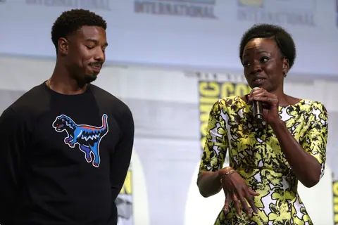 Michael B. Jordan & Danai Gurira