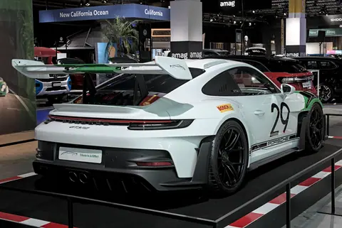 Porsche 992 GT3 RS Tribute to Jo Siffert Auto Zuerich 2024 DSC 6518
