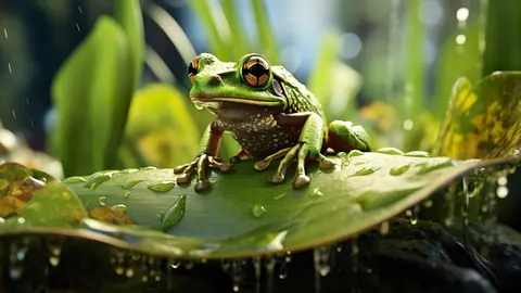 Frog_-_TV_Art