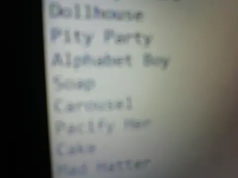The Trilogy Tour Setlist Leak 2