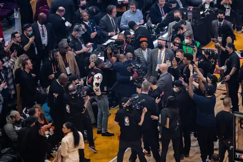 Michael Jordan and LeBron James