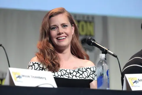 Amy Adams speaking at the 2015 San Diego Comic-Con International