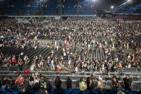 Rogers Stadium Floor