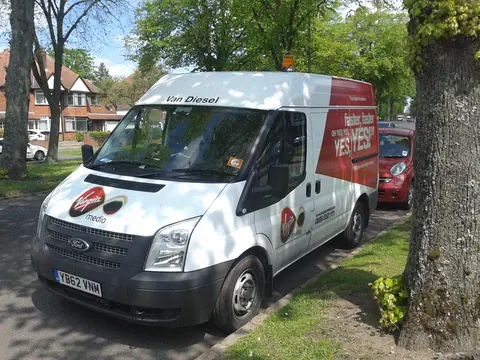 Van Diesel - Virgin Media van - Highfield Road, Hall Green