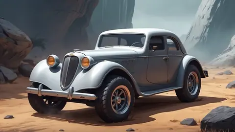 Timeless Elegance in a Desert Landscape - backiee