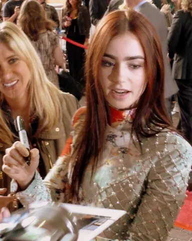 Lily Collins TIFF 4, 2012