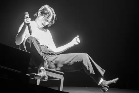 Mitski at the Moda Center in Portland 06