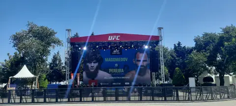 UFC Fight Night Fiziev vs. Torres brand activation event in Baku Boulevard (99469)