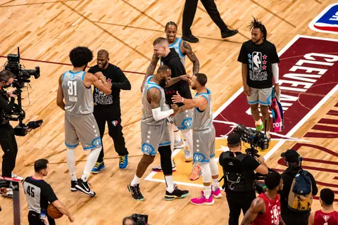 LeBron James and Steph Curry