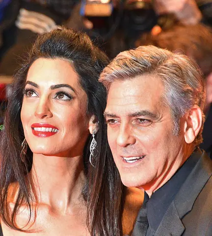 George Clooney and Amal Clooney - Berlin Berlinale 66 (24681742410) (cropped)