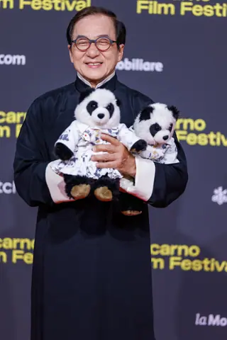 Jackie Chan at the 2025 Locarno Film Festival 04